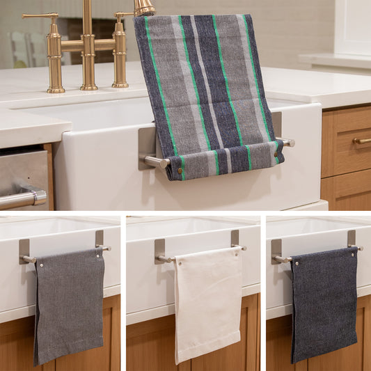 SplashPouch™ Splash Guard - Adhesive Mounting Bar - 4 Cover Set