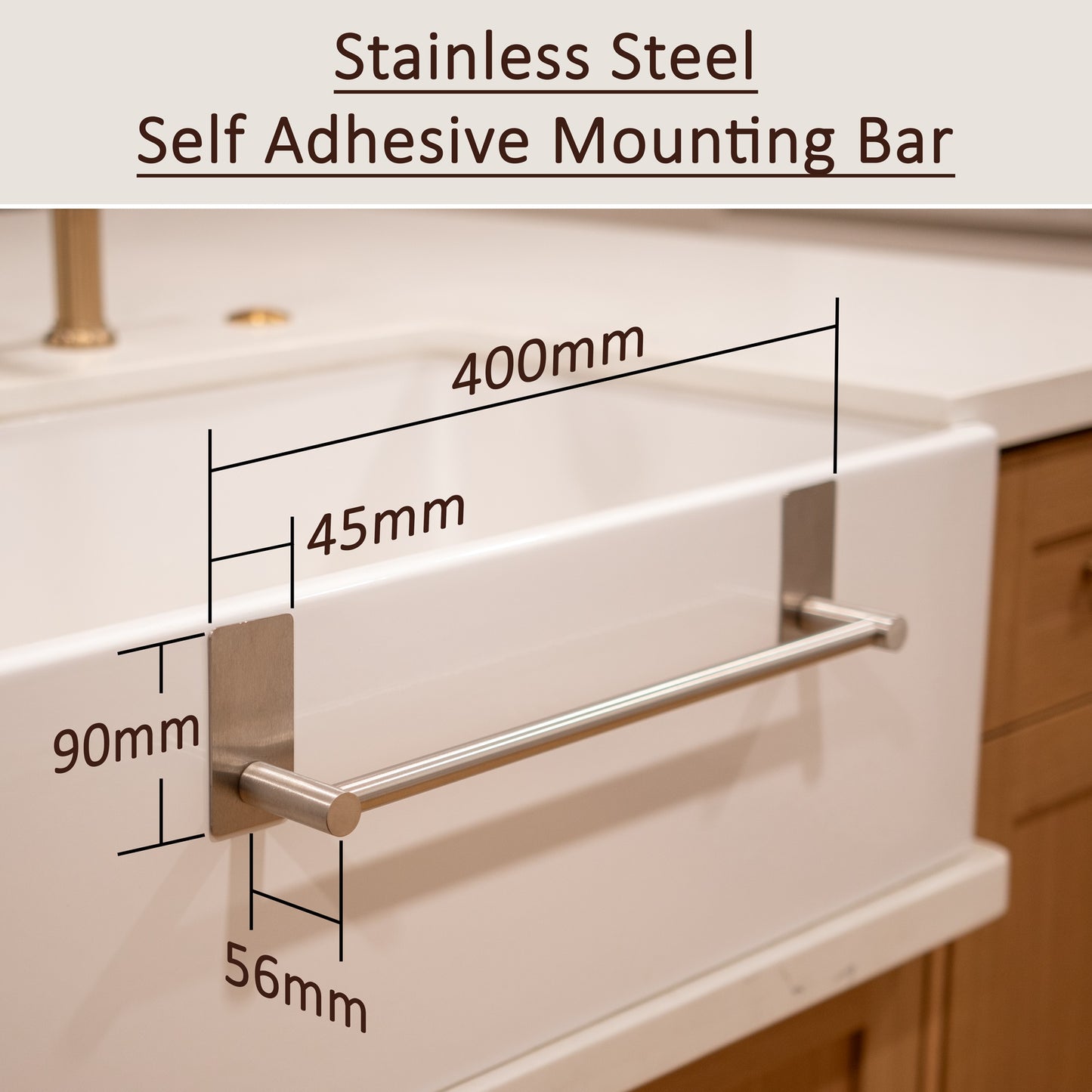 400mm Mounting Bar Dimensions